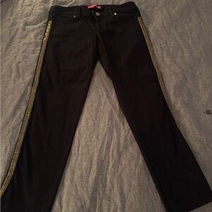 Lilly Pulitzer Black Crop Pant 6